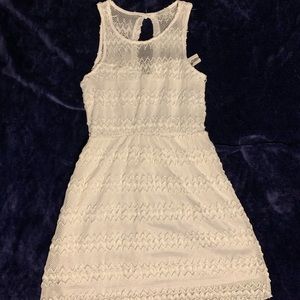 Charlotte Russe white dress NWT
